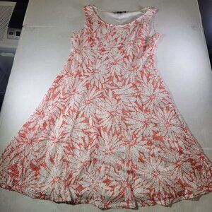 Perceptions New York Lightweight Summer Sleeveless Floral A-Line Dress Size 8